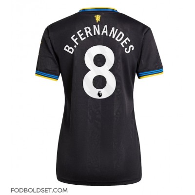 Manchester United Bruno Fernandes #8 Tredjetrøje Dame 2025-26 Kortærmet Manchester United Bruno Fernandes #8 Tredjetrøje Dame 2025-26 Kortærmet
